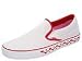 Vans Classic Slip-On | Skate Shoes (Multi Heart Friction Tape) True White/Red