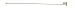 14k Star Anklet