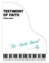 Testimony of Faith (Hymn Arrangements for Piano, Volume Two)