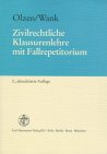 Zivilrechtliche Klausurenlehre und Fallrepetitorium.