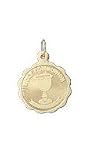 Holy Communion on Disc, 14K Gold Charm