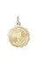 Holy Communion on Disc, 14K Gold Charm