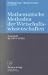 Book Mathematische Methoden der Wirtschaftswissenschaften: Festschrift für Otto Opitz