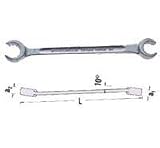 24-18X21 - Double End Open Ring Spanner - Angled - 18 x 21mm