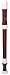 Musical Instruments : Yamaha Simulated Rosewood 300-Series 3-Piece F-Alto Recorder