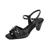 Stonefly Joy 8 | Ladies Dress Sandals Black Nappa Patent by Stonefly