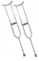Crutches Bariatric Steel Crutch With Accessories