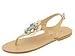 Simonetta Kids Circe Thong (Toddler/Youth) | Girls Shoes Light Brown