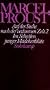 Werke. Frankfurter Ausgabe: Werke II. Band 2: Auf der Suche nach der verlorenen Zeit 2. Im Schatten junger M�dchenbl�te: Abt. II/2