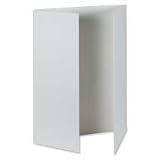 Presentation Foam Board, Tri-fold, 48x36, 6/CT, White