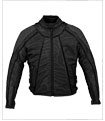 Mesh Motorcycle Jackets - Mens Mesh Motorcycle Jacket with Armor MJ2033 Black
