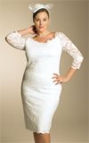 Igigi Plus Size Angeline Lace Wedding Dress