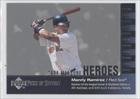 2002 UD Piece of History Tape Measure Heroes #TM8 - Manny Ramirez