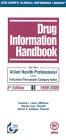 Drug Information Handbook for the Allied Health Professional:  With Indication/Therapeutic Category Index : 1999-2000 (Lexi-Comp`s Clinical Reference Library)