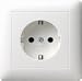 Gira Schuko-Steckdose reinweiß 044027