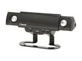 DreamGear i.Sound Portable Speaker - 2 Driver in Gift Box w/adapter & stand Black