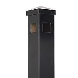 2 X 2 Corner Post Black for 48 High Section
