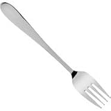 12 Buckingham Dessert Forks Cutlery Dining Set Canteen