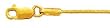 14k Gold Diamond-Cut Snake Chain-0.9mm 16 , 18 or 20 IN