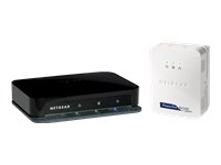 Netgear XAVB5004-100GRS Powerline AV 500 Mbit/s AdapterSet mit 4 Ports Preisvergleich