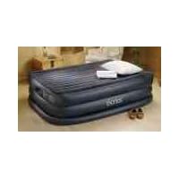 Intex 66717E intex Comfort Rest Raised Queen Air Mattress Airbed Bed with Built In AC Pump