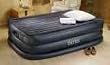 2009 INTEX 66717E (66717) COMFORT-REST RISING COMFORT RAISED QUEEN AIR MATTRESS AIRBED BED W/ BUILT-IN AC AIR-PUMP