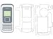 High QUALITY Invisible Full BODY GAURD Shield Screen Protector for LG enV VX-9900 9900- COMES with 2 pieces