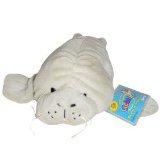 Webkinz Manatee + Webkinz Bookmark - New with Sealed Tag and Unused Codes
