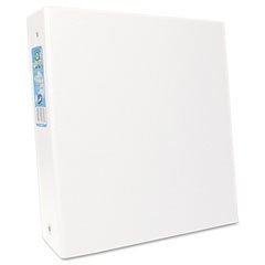 Aurora Products Elements Eco-Friendly D-Ring Binder, 2-Inch Capacity, White (20363)