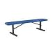 Ultra Play Systems 6' Bench Without Back in 4 Colors