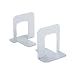 Standard Economy Metal Bookends, Gray Enamel