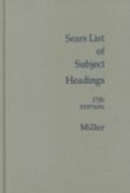 Sears List of Subject Headings - 17th Edition