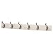 Mintcraft 6 Hook Hanger Bn Wood Back White 1115B-NI-6