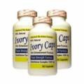 (3 Pack) Ivory Caps **SUPER VALUE**- Maximum Potency Glutathione 1500 Skin Whitening Complex