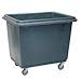 R&b Wire 4614blk/ptb 14 Bushel Poly Truck W/Non-marking Air Cushion Bumper Black