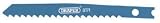 5 JIGSAW BLADES 8TPI-62MM C/L