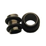 Blackline Titanium Flesh Tube Plug, in 000g (Gauge), Sold Individually