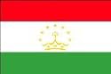 4 x 6 FT - TAJIKISTAN FLAG - INDOOR-PARADE - GOLD FRINGE