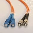 Fiber Optic Cable, FC to SC, Multimode Duplex (62.5/125) - 1 Meter