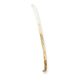 14k 2.5mm Diamond-cut Slip-On Bangle Bracelet