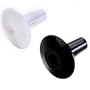 COAX FEEDTHRU BUSHINGS BLK/WHT