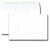 9 x 12 Booklet Envelope - 28# White - Open Side (Box of 1000)