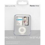 Belkin F8Z238-SLV Remix Acrylic Case for iPod nano 3G - Silver