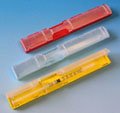 Single Syringe 1 Piece Case Color Transparent Red