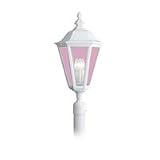 Sea Gull Lighting Classic Cast Outdoor White Post Mount - B000LS2H7K