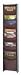 SAF 4331MH - Safco 12-Pocket Wood Magazine Rack