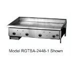 24 in Regal Countertop Gas Griddle, 1 in Thick Steel Plate, Snap Action, LP