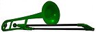 pBone Plastic Trombone - Green