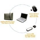 LENOVO IdeaPad Mobility Bundle - Wireless Laser Maus 45K1696 + 4 GB USB-Stick 45J7904 + Ta Preisvergleich