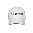 PHILADELPHIA - City-series - White Baseball Cap / Hat One Size Fits Most